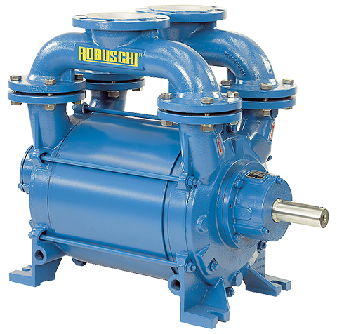 Robuschi RVS Vacuum Pump Front Right View